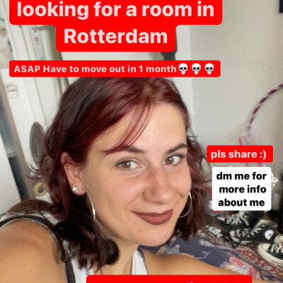 Jasmijn zoekt een Kamer / Studio / Appartement / Huurwoning in Rotterdam