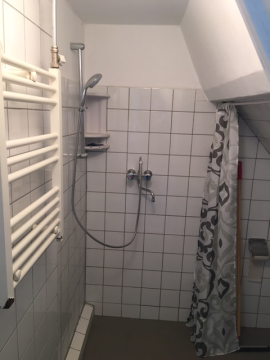 Badkamer met radiator